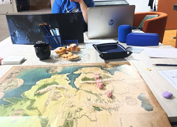 Popołudnie z grami planszowymi oraz sesja RPG