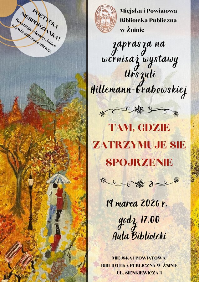 Wernisaż wystawy malarstwa Urszuli Hillemann-Grabowskiej